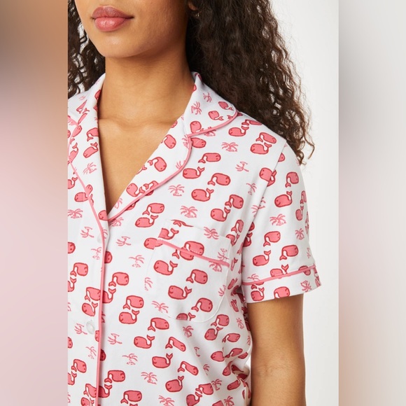 Roller Rabbit Other - Roller Rabbit Pink Moby Whale Pajamas